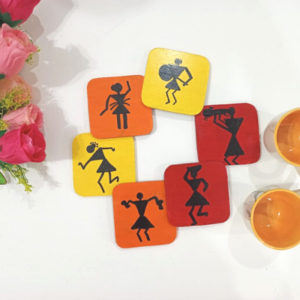 Warli Art Tea Coaster