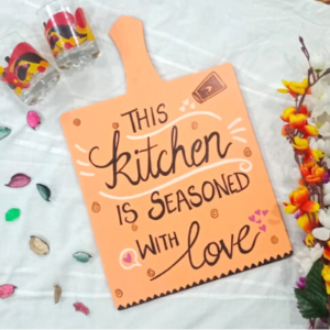 Seasoned with Love chopping board