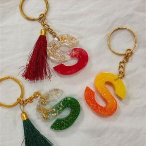 S – Alphabet Keychain