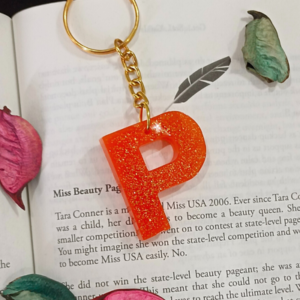 P- Alphabet Keychain