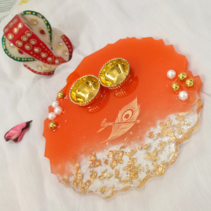 Resin Pooja Thali